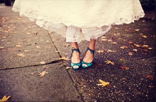Novias con un toque de color