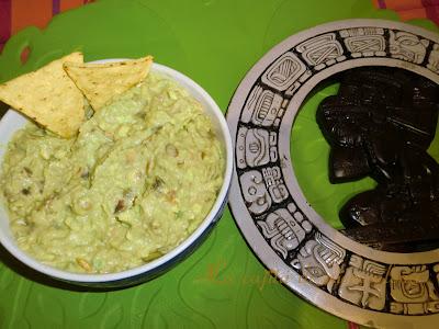 Guacamole con pipas de calabaza
