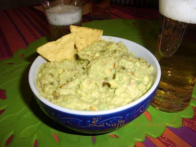 Guacamole con pipas de calabaza