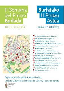 II SEMANA DEL PINTXO DE BURLADA