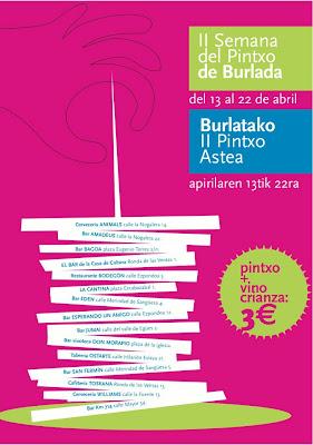 II SEMANA DEL PINTXO DE BURLADA