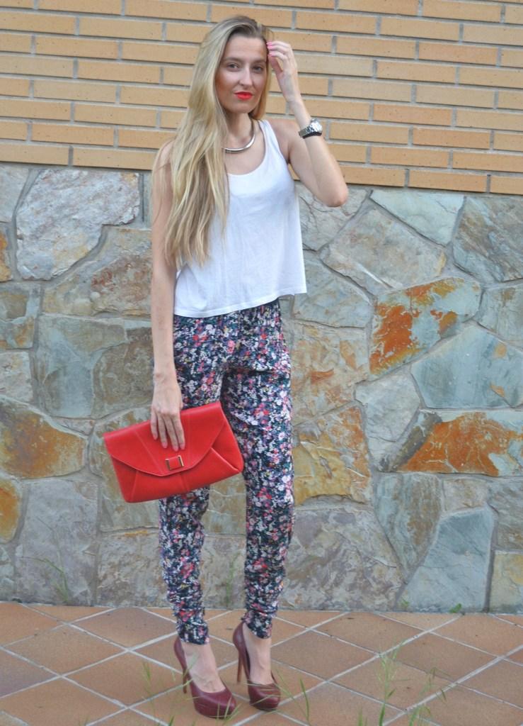 Floral pants