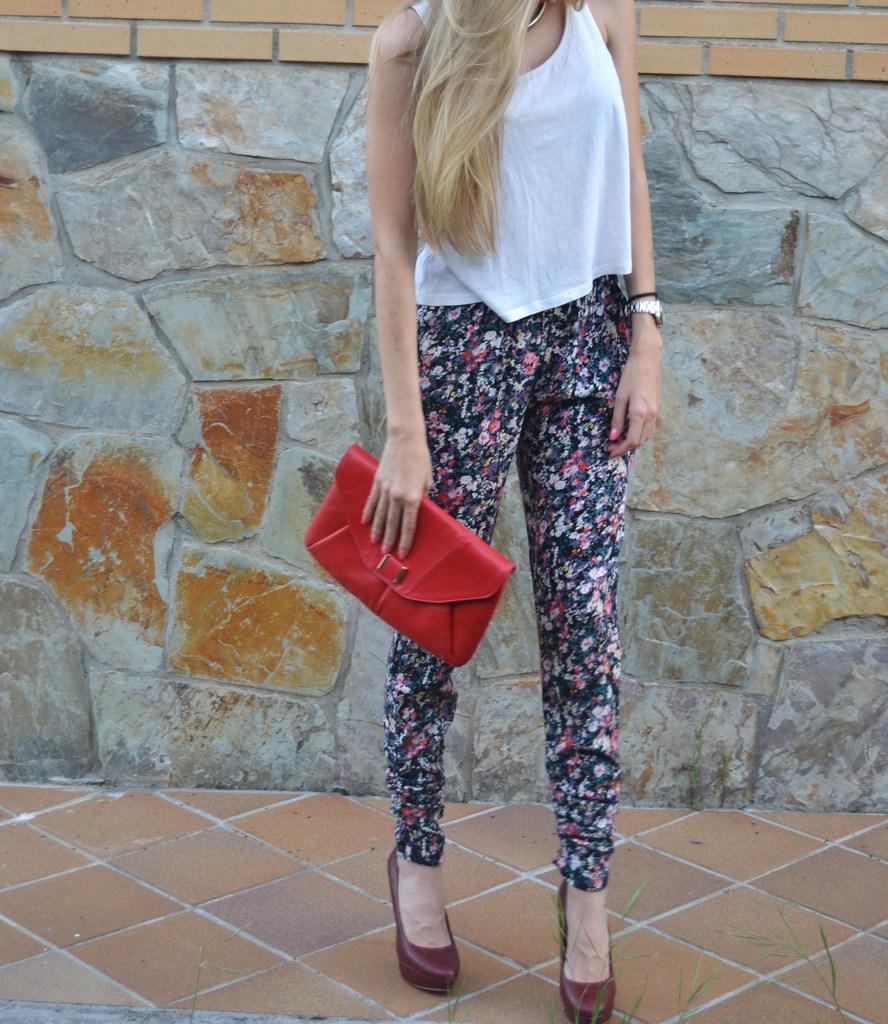 Floral pants