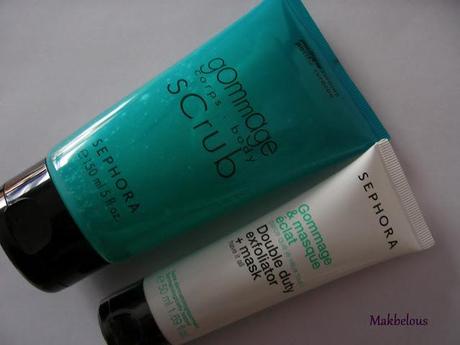 Exfoliantes de Sephora