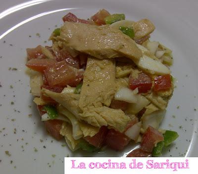 Cocinando con Leny: Pipirrana de mi tía la del pueblo