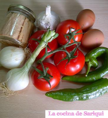 Cocinando con Leny: Pipirrana de mi tía la del pueblo