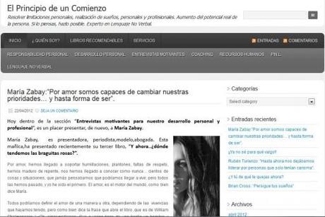 Captura “El Principio de un Comienzo” por David Asensio