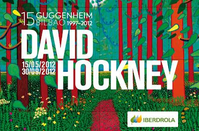 David Hockney en el Museo Guggenheim Bilbao