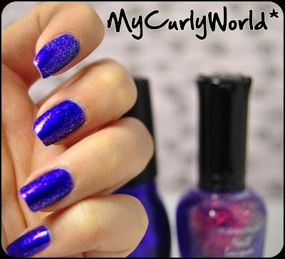 * NOTD Blue/Purple con SinfulColors *