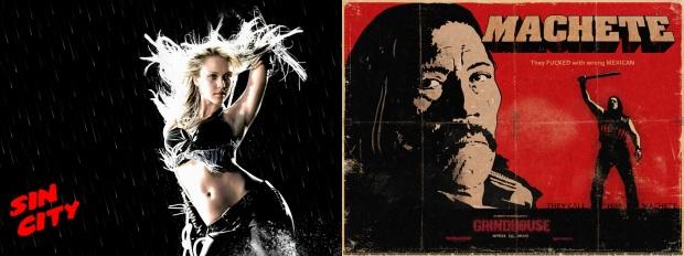 Teaser posters de ‘Sin City 2′ y ‘Machete Kills’
