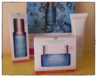 Hidraquench de Clarins: serum y gel hidratantes