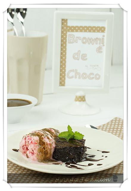 Brownie de Chocolate sin harina con Salsa de Chocolate Caliente - Resultado del sorteo Tape Pink