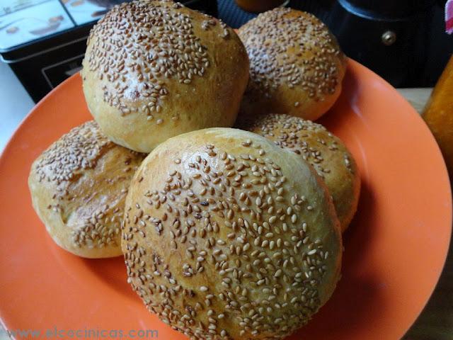Pan de hamburguesas