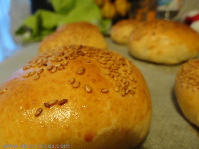 Pan de hamburguesas