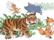 zorro engañaba tigre