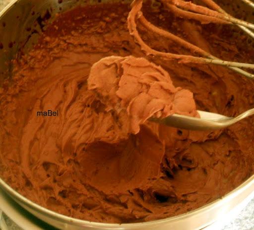 Mousse de sólo chocolate y agua (nada mas)