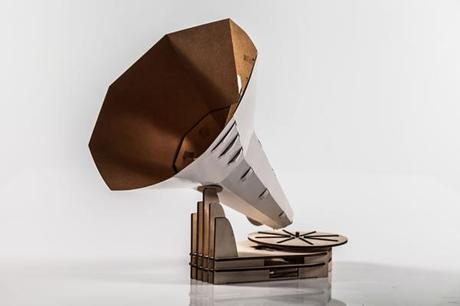 Jónófón :: gramófono de papel