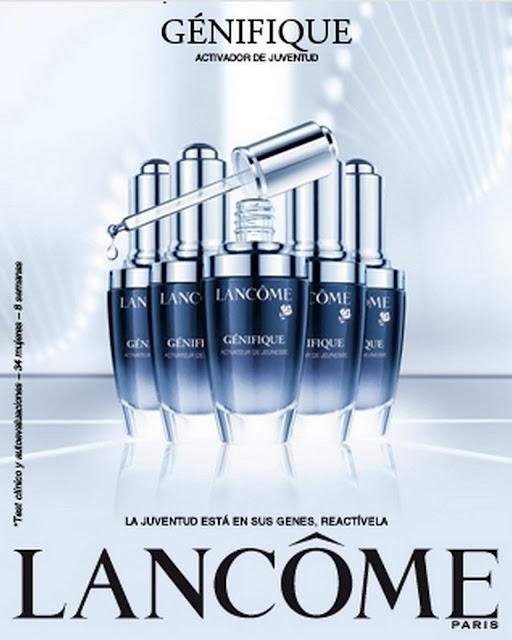 Moda y Tendencia en tratamientos de belleza 2012/2013.Lancôme Génifique.