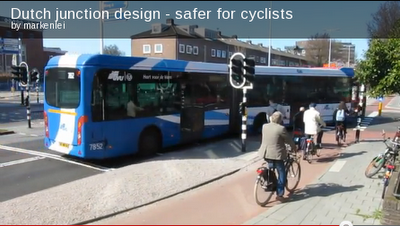 Un mal diseño del carril bici mata. Alternativas...