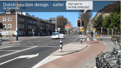 Un mal diseño del carril bici mata. Alternativas...