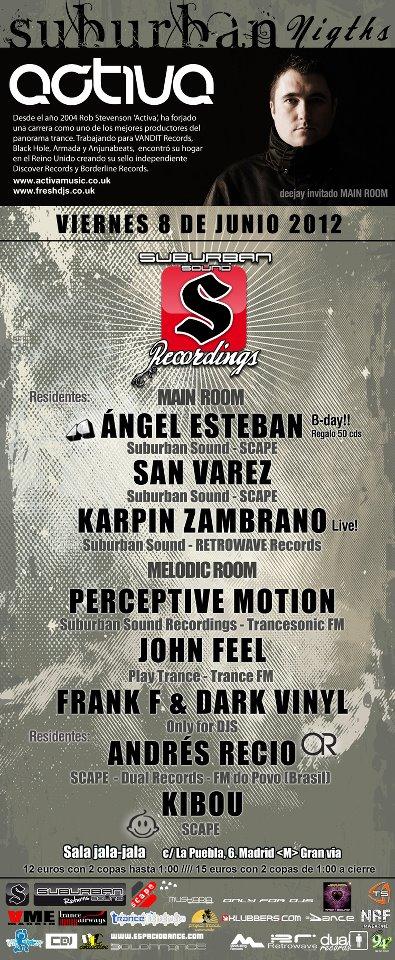 Activa estrena Suburban Nights 2012