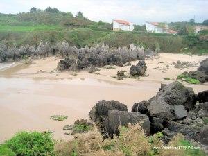 Playa de Sorraos: zona posterior