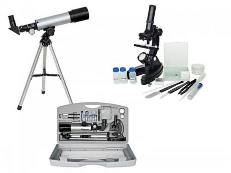 Set telescopio y microscopio infantil Juguetes educativos