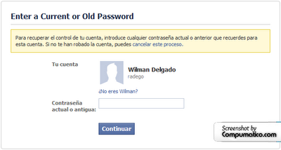 Como recuperar tu cuenta de Facebook