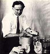 Jabón con forma de feto