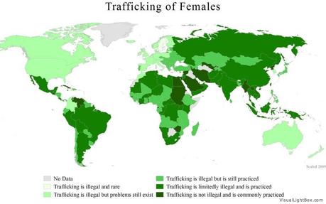 13 mapas sobre la situación de la mujer en el Mundo