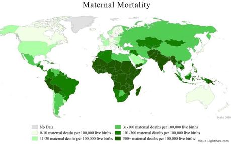 13 mapas sobre la situación de la mujer en el Mundo