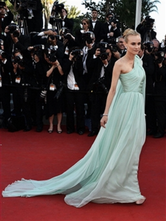 Diane Kruger deslumbra en la apertura del Festival de Cannes 2012