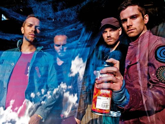 Todo listo para el concierto de Coldplay