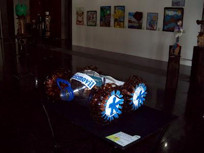 Reciclar con Arte, esa fué la exposición que se presento hoy en el Ecomuseo Caroní (Venezuela)