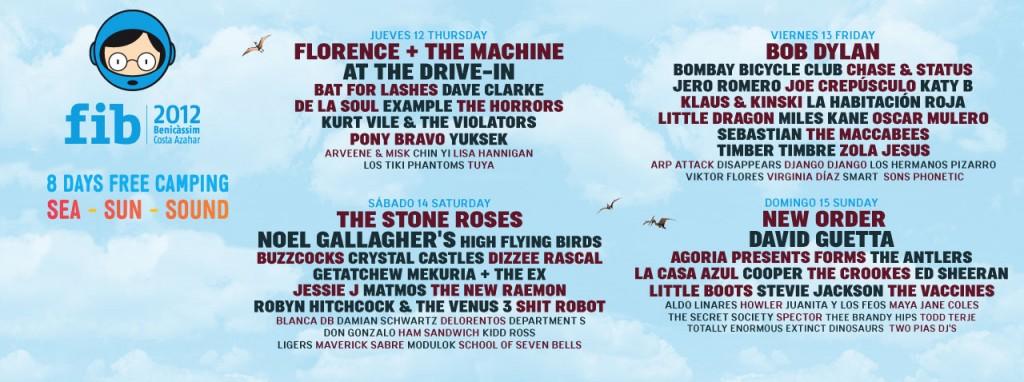 Más nombres para el FIB 2012