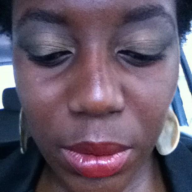 My make up: Moisturising Cream compact foundation 