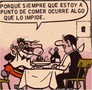 Al comer chorizos, llaman buenos oficios