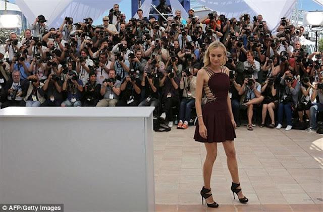 Diane Kruger en Versus - Cannes 2012