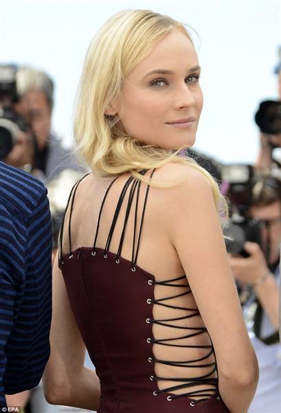 Diane Kruger en Versus - Cannes 2012