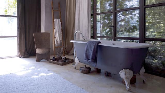 Una casa en Italia con un baño impresionante