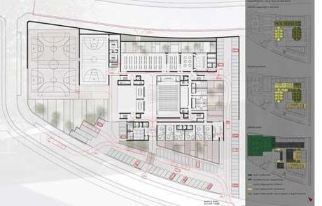 A-cero Projects A-cero Tech presenta una segunda propuesta para el proyecto de un colegio próximo a Madrid