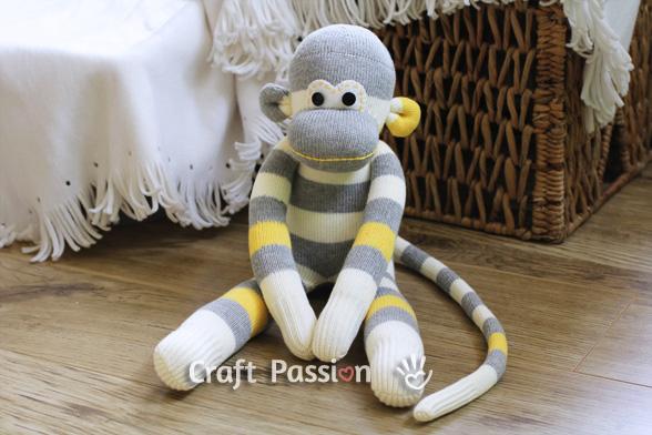 sock monkey sewing tutorial