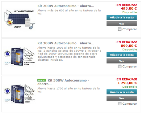 kits autoconsumo solar Autoconsumo, listos, ya!