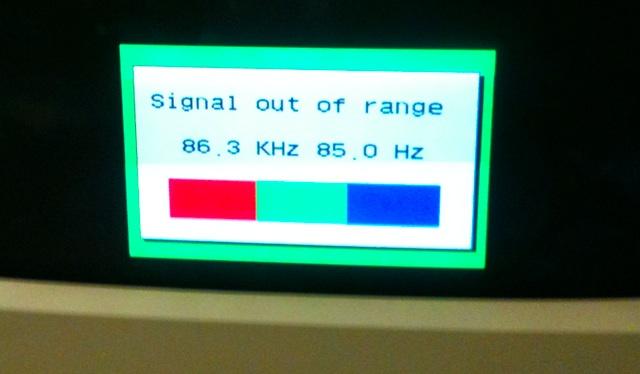 outofrange Resolver Signal out of range al inicio de Ubuntu