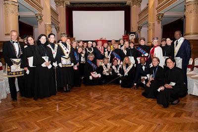 Gran ceremonia del 90º aniversario de la Gran Logia Femenina de Rumania