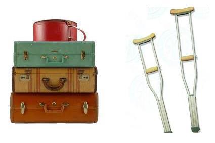MALETAS-MULETAS CON LA MULETA Y LA MALETA