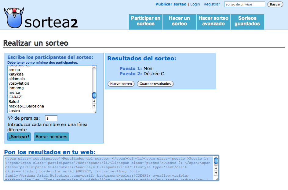 Participantes y ganadoras del sorteo Demak’up