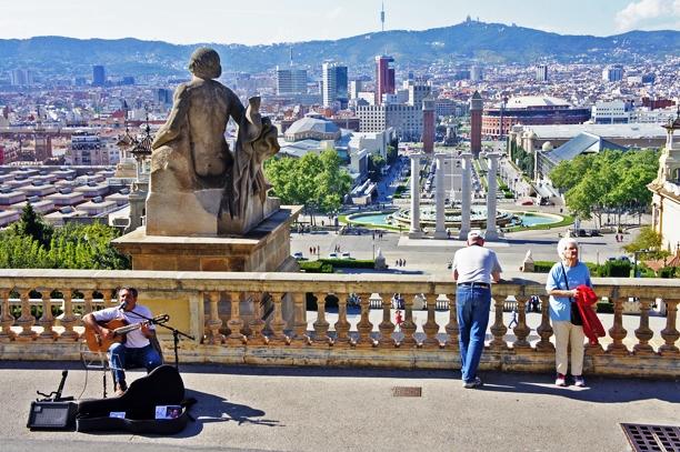 Visitando Barcelona sin pagar entradas