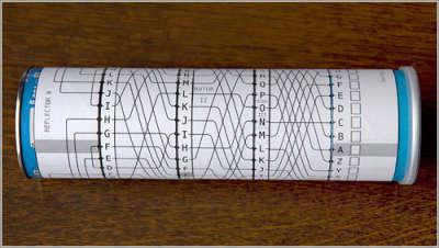 Actualidad Informática. Máquina Enigma en papel. Rafael Barzanallana