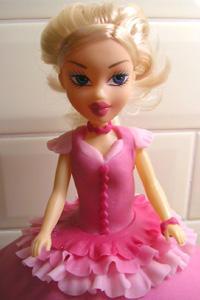 Paso a paso: Tarta barbie princesa